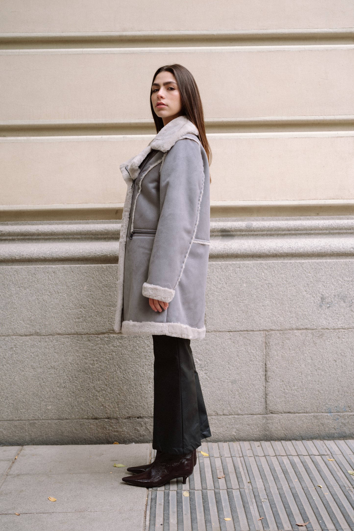 MOUSSE COAT in Sucre