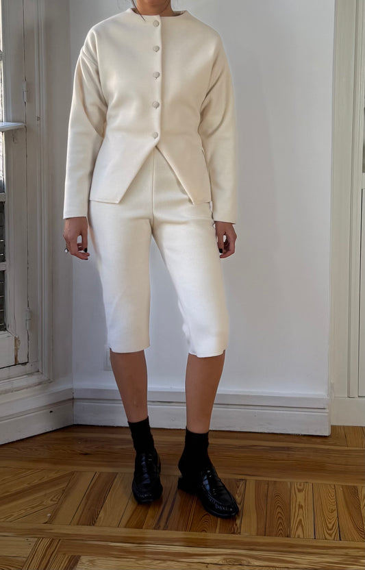 Glazed capri pants Pre-Order