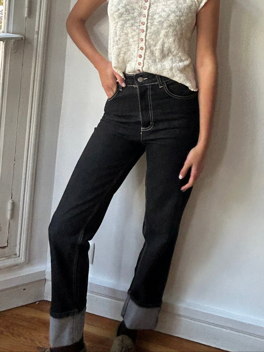 Dark jeans