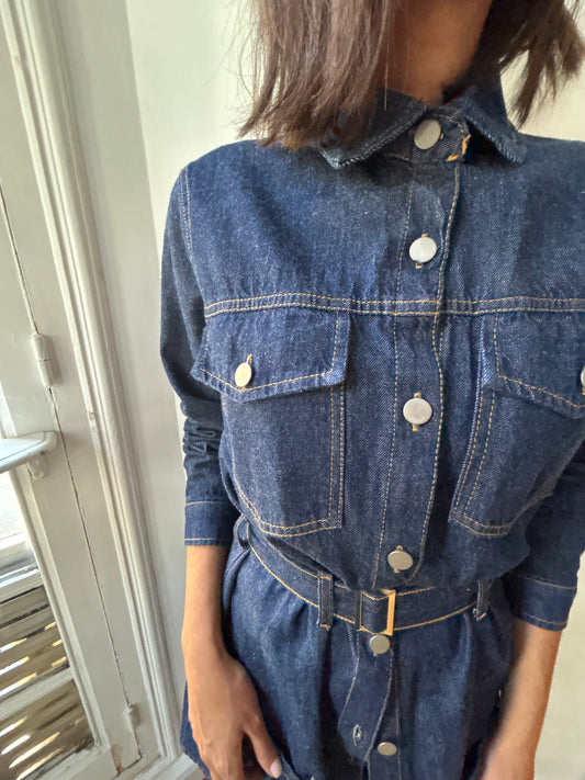 Denim dress